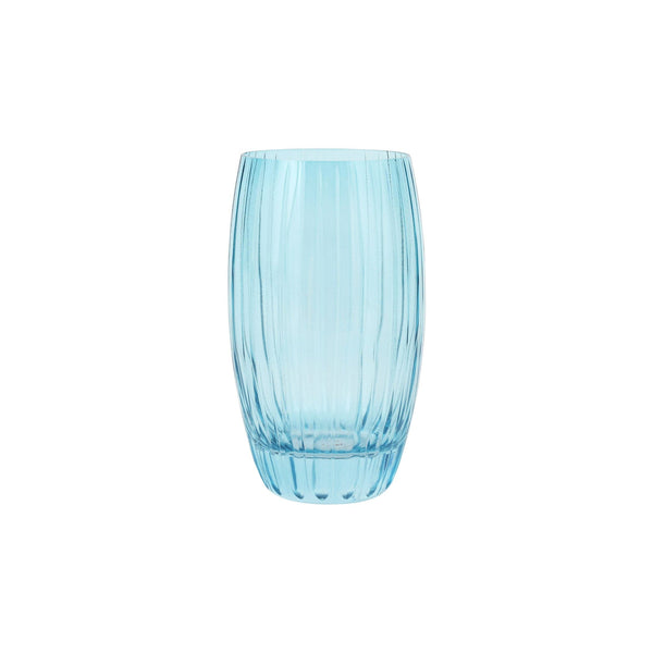 Vietri Natalia Teal High Ball