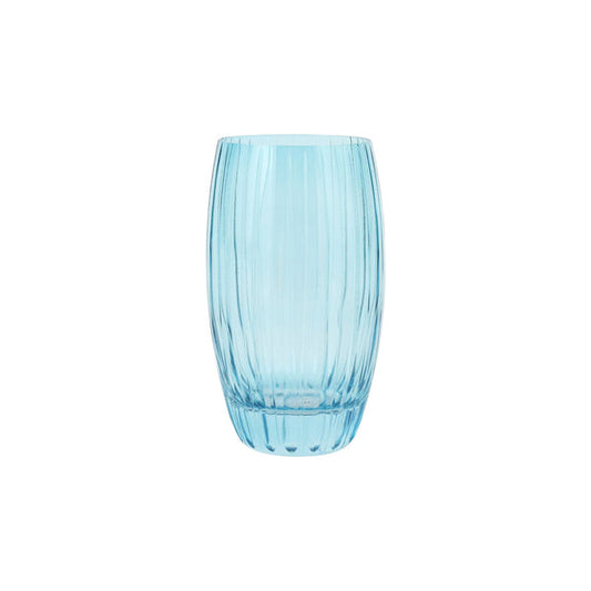 Vietri Natalia Teal High Ball