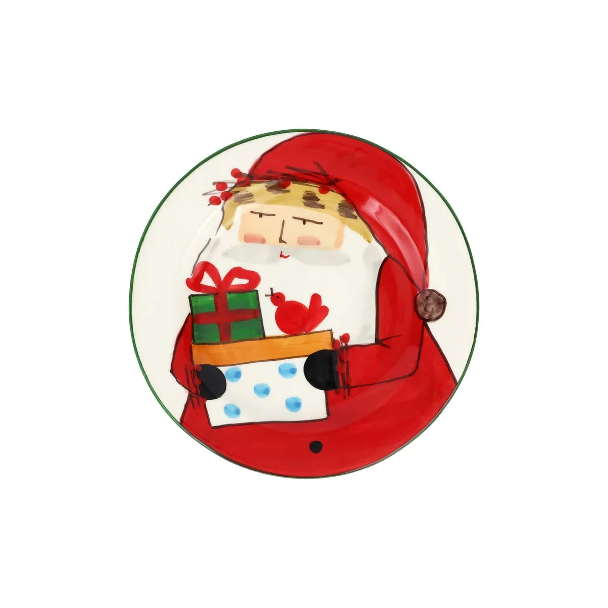 Vietri Old St Nick  2026 Salad Plate