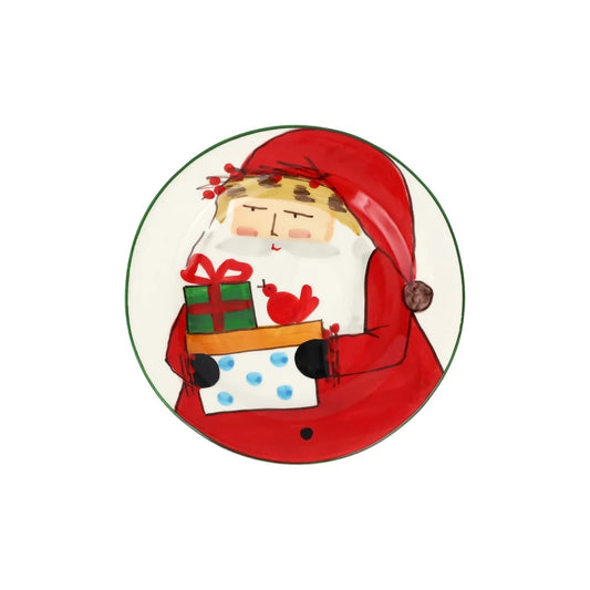 Vietri Old St Nick  2026 Salad Plate
