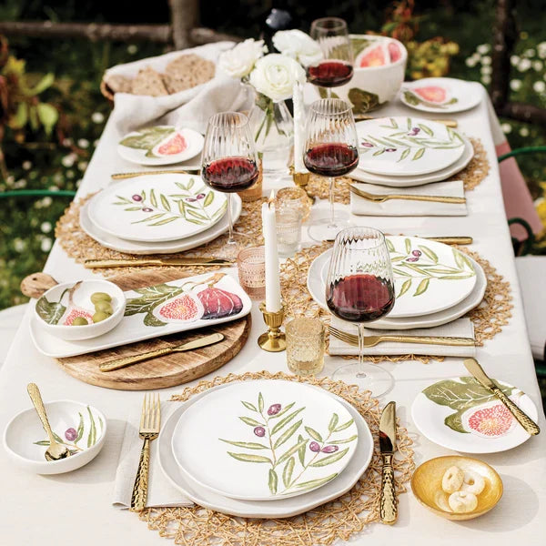 Vietri Oliva Small Narrow Oval Platter