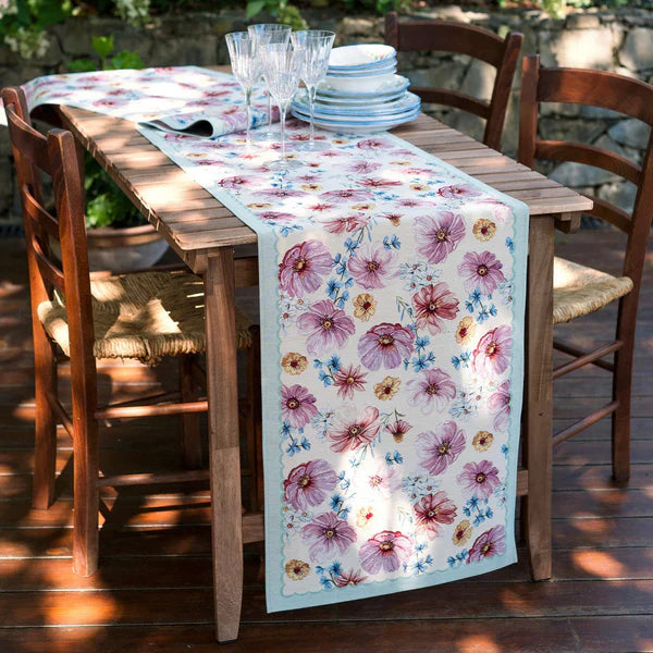 Vietri Tavola Floral Runner