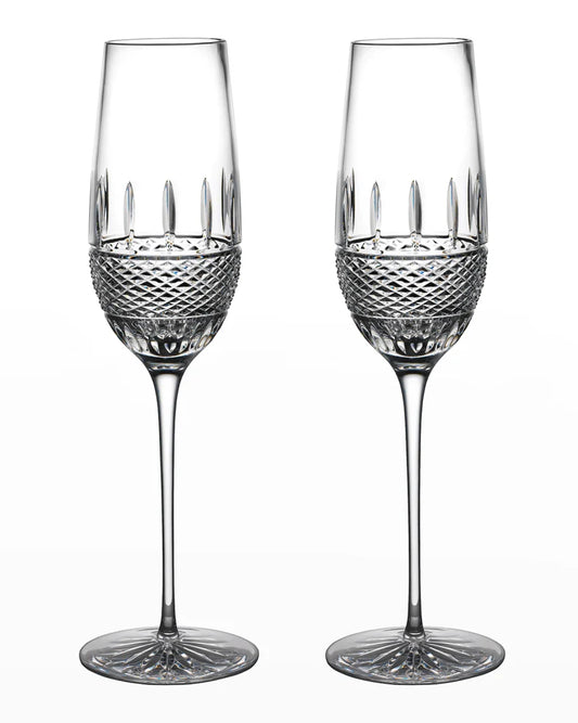 Waterford Irish Lace Champagne Flute, Set of 2
