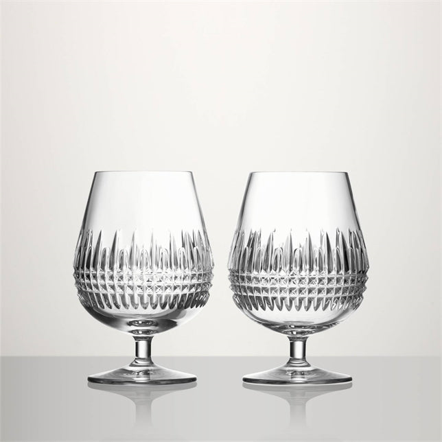 Waterford Lismore Connoisseur Diamond Brandy Balloon, 17oz, Set of 2