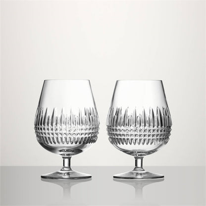 Waterford Lismore Connoisseur Diamond Brandy Balloon, 17oz, Set of 2