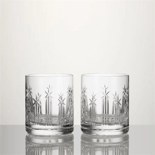 Waterford US250 Clear Double Old Fashioned, 11.5oz, Set of 2 Limited Edition