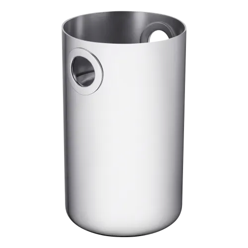 Christofle Wine Cooler Oh de Christofle Stainless Steel Wine Bucket