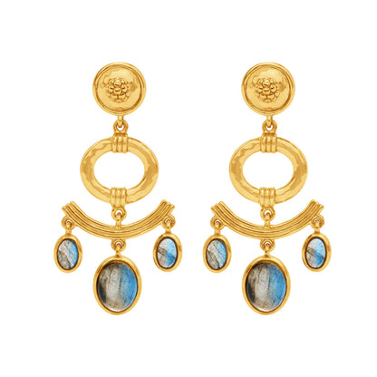 Capucine De Wulf Cleopatra Chandelier Earrings