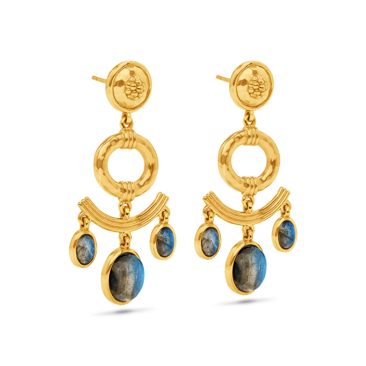 Capucine De Wulf Cleopatra Chandelier Earrings
