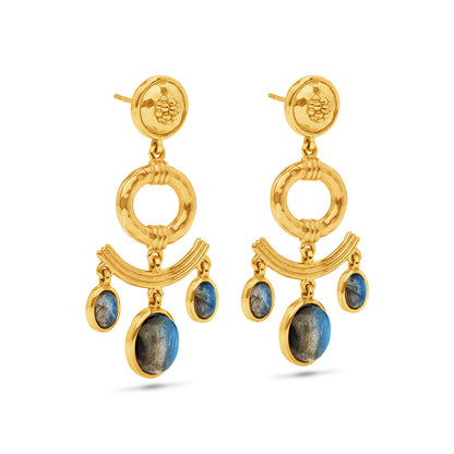 Capucine De Wulf Cleopatra Chandelier Earrings