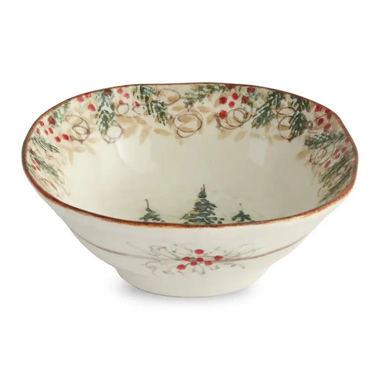 Arte Italica Natale Cereal Bowl