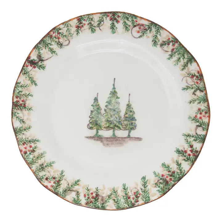 Arte Italica Natale Dinner Plate