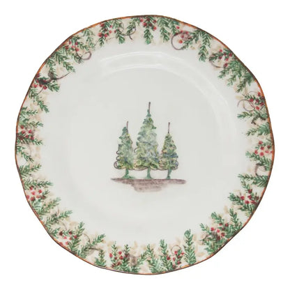 Arte Italica Natale Dinner Plate