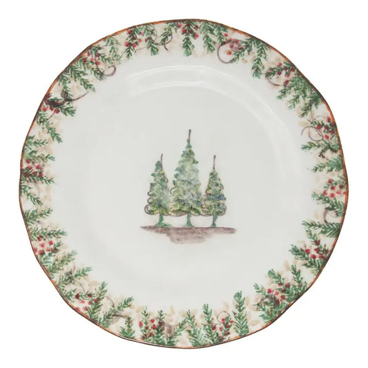 Arte Italica Natale Dinner Plate