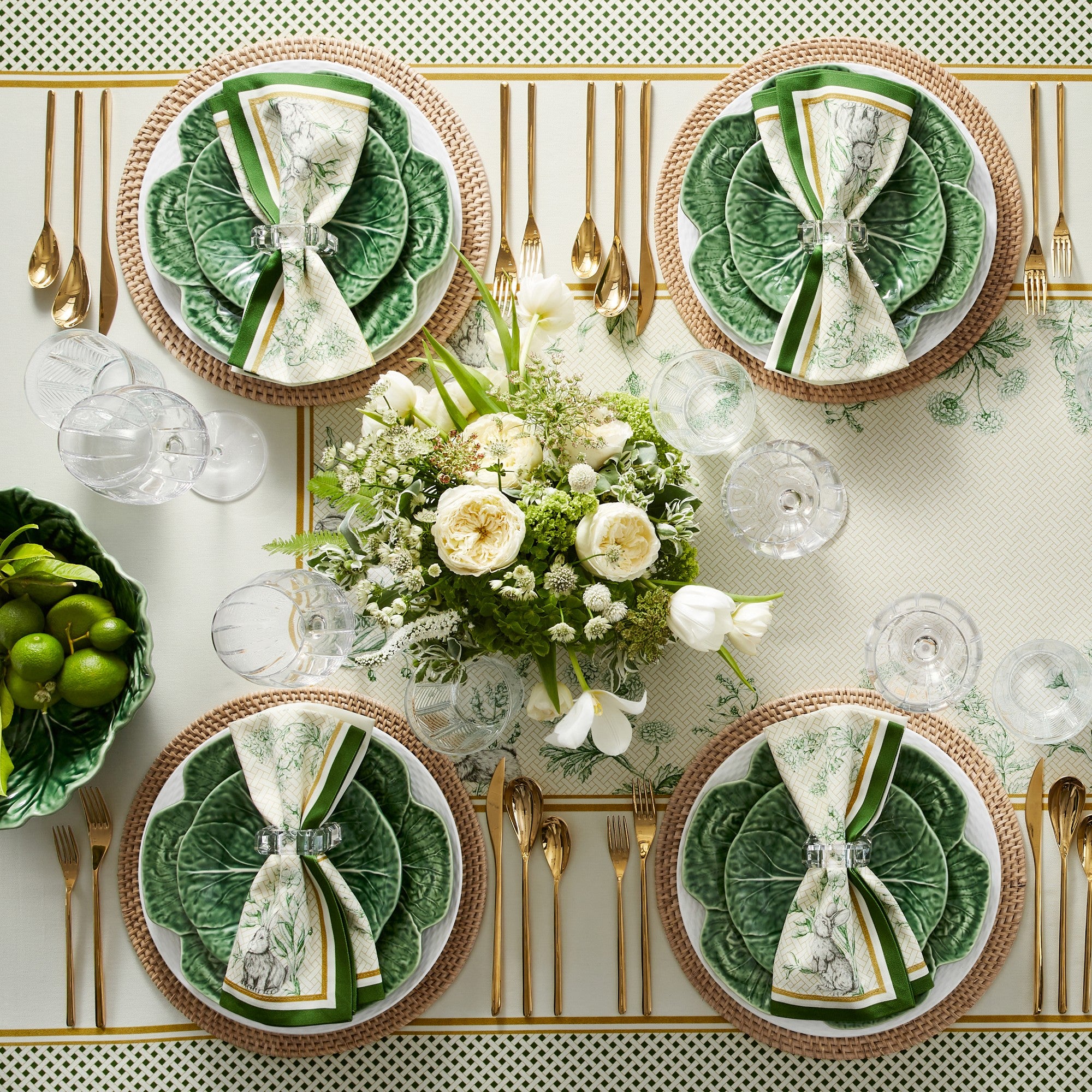 Bordallo Pinheiro Cabbage Dinner Plate - Thumbnail 4