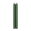 Caspari Candles: Straight Taper 10" Candles in Hunter Green - 2 Candles Per Package