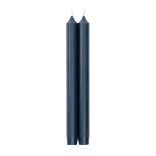Caspari Candles: Straight Taper 10" Candles in Marine Blue - 2 Candles Per Package
