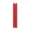 Caspari Candles: Straight Taper 10" Candles in Red - 2 Candles Per Package