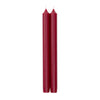 Caspari Candles: Straight Taper 10" Candles in Cranberry - 2 Candles Per Package