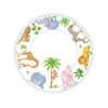 Caspari Safari Baby Salad & Dessert Plates