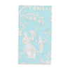 Caspari Silk Road Toile Robin's Egg Guest Towel Napkins