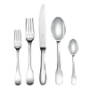 Christofle Cluny Flatware: 5-Piece Set, Silver-Plated