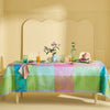 Garnier Thiebaut Mille Vertiges Ara Jacquard Tablecloth 61"x102"