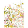 Garnier Thiebaut Mimosas Floraison Kitchen Towel, Cotton-Linen Blend