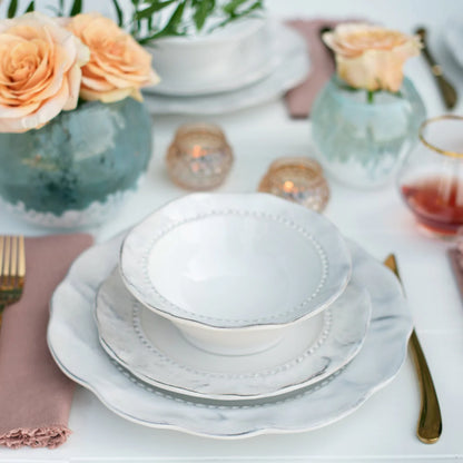 Vietri Giorno White - Salad Plate