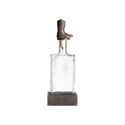 Jan Barboglio Wayne Cowboy Boot Decanter