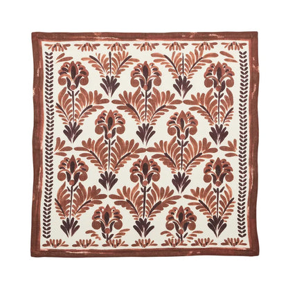 Kim Seybert Napkin: Botanica in Ivory & Brown
