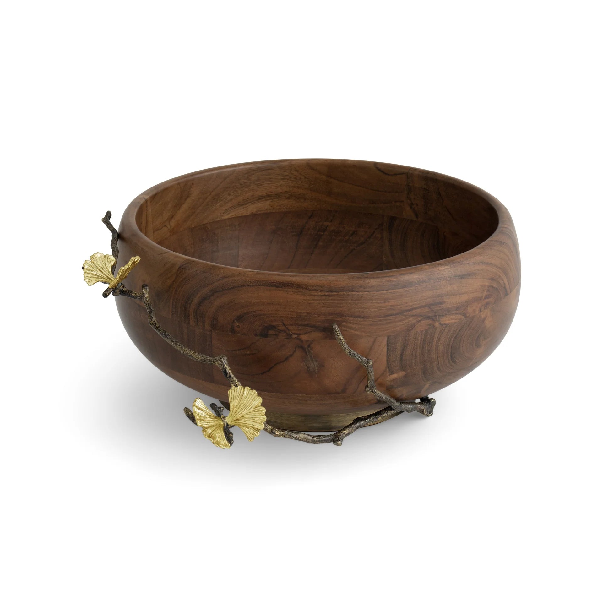 Michael Aram Butterfly Ginkgo Salad Bowl - Thumbnail 3