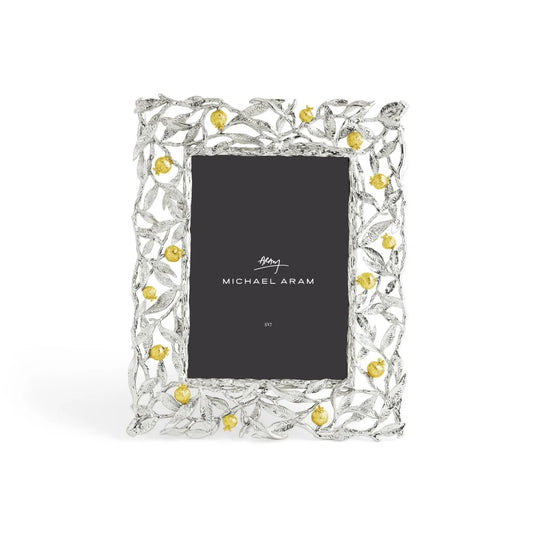Michael Aram Pomegranate Silver & Gold 5x7 Frame