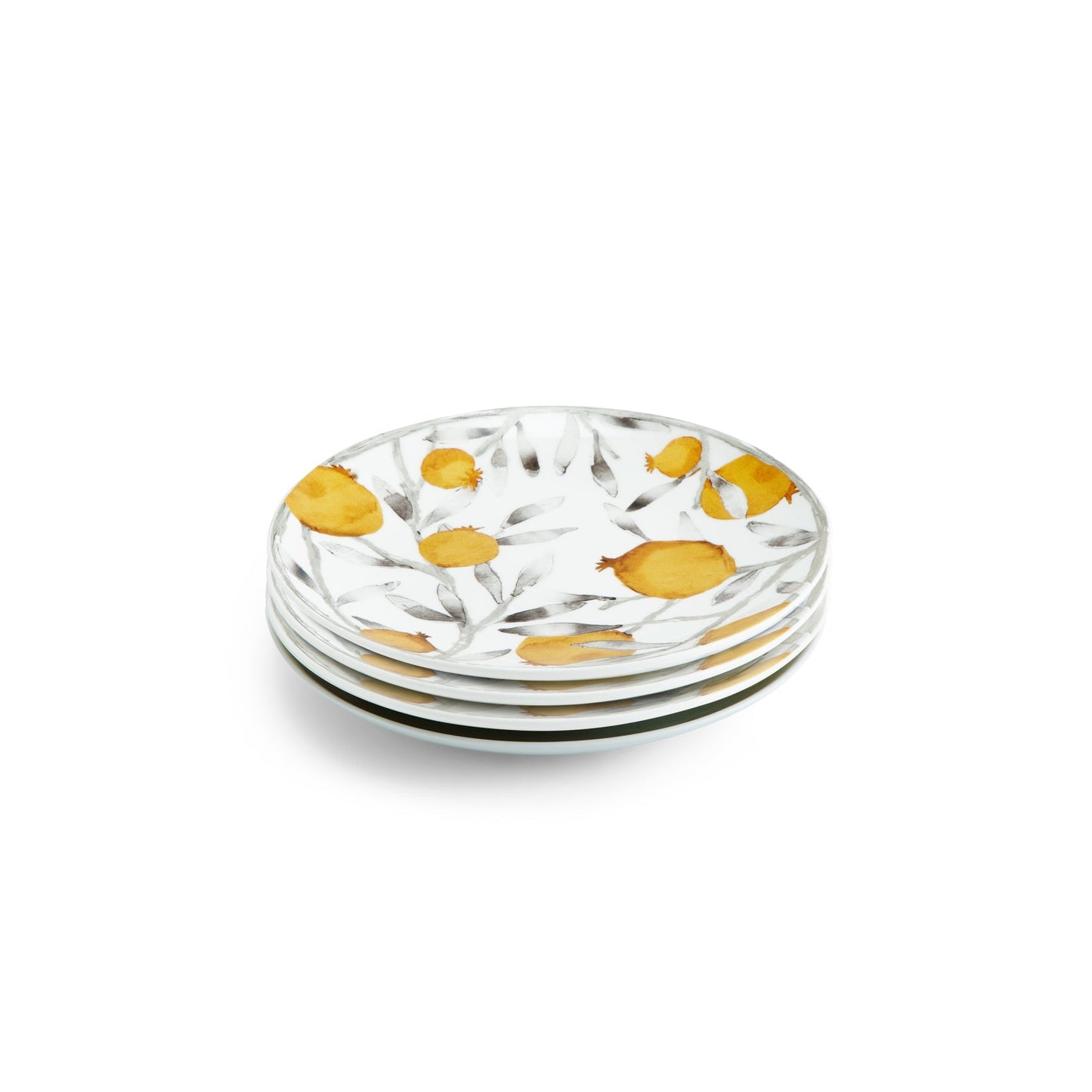 Michael Aram Pomegranate Tidbit Plates, Set of 4