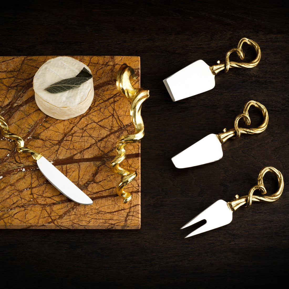 Michael Aram Vine Cheese Knife Set