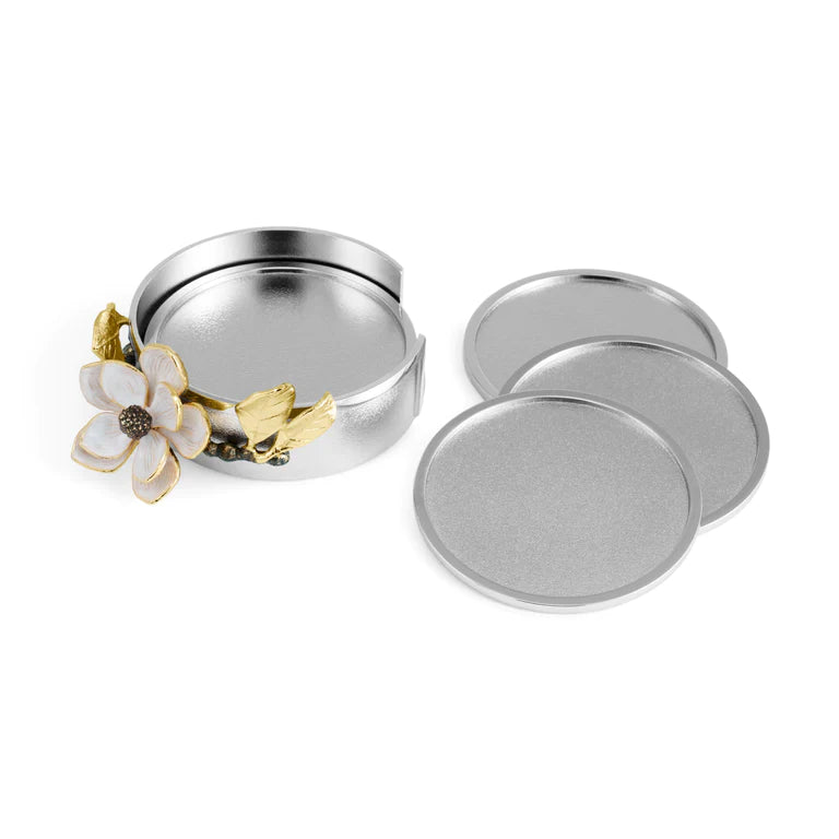 Michael Aram Vintage Bloom Drink Coasters, Set of 6