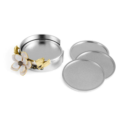 Michael Aram Vintage Bloom Drink Coasters, Set of 6