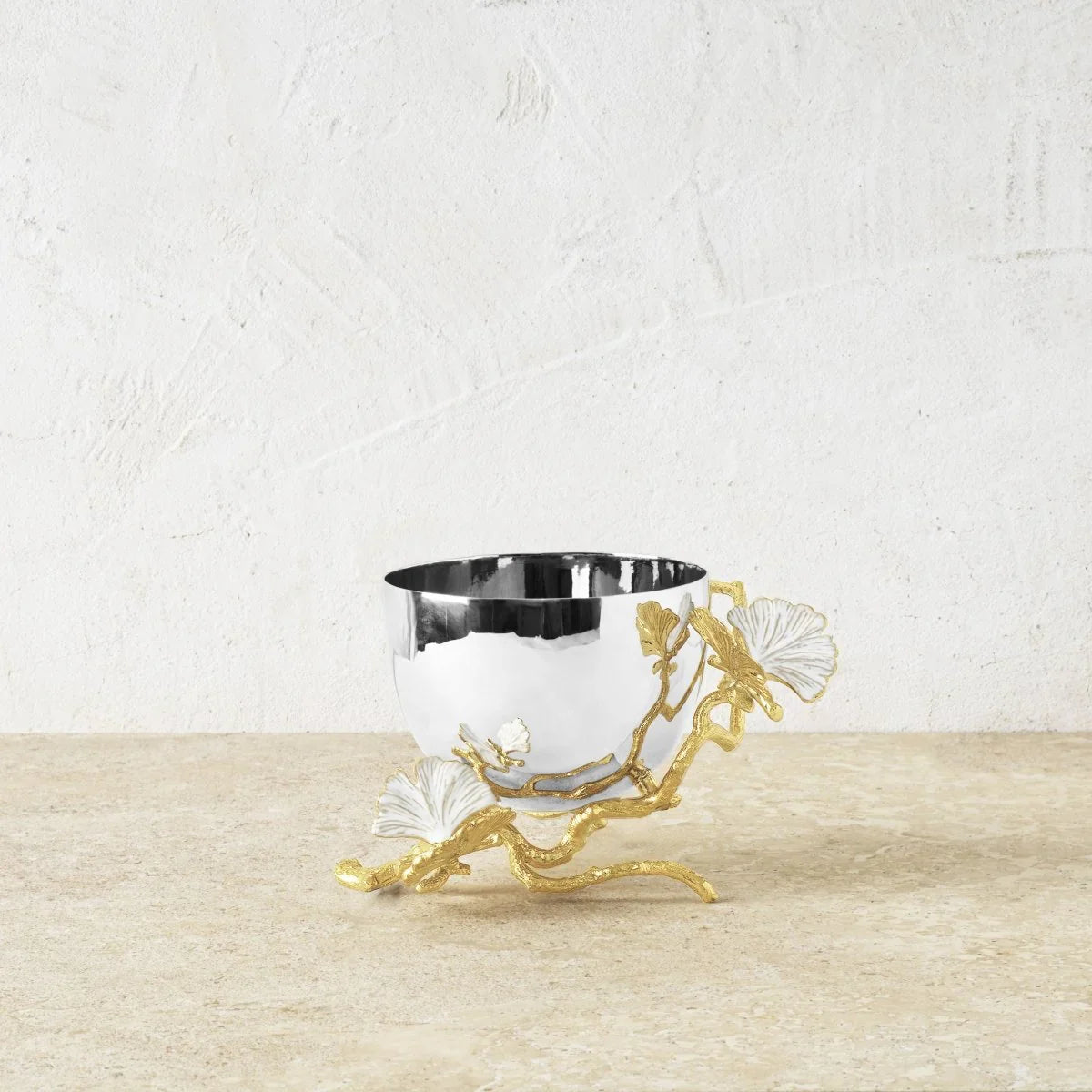 Michael Aram Nut Bowl Butterfly Ginkgo Gold Bowl