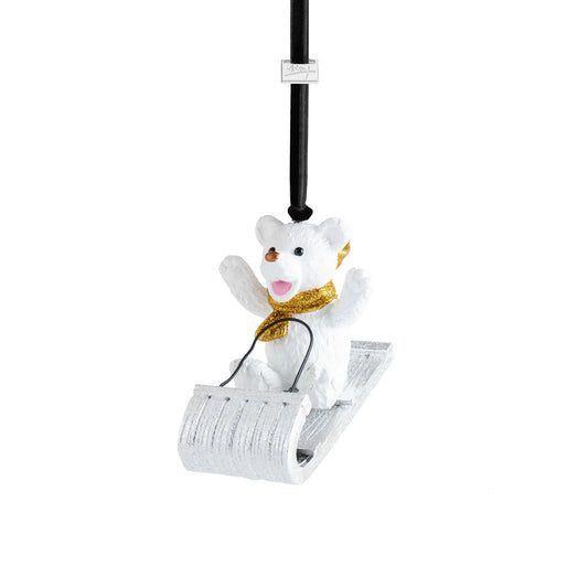Michael Aram Sledding Teddy Ornament