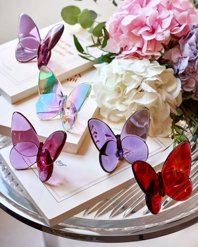 Baccarat ラッキーバタフライ　ピオニー Baccarat Lucky Butterfly - Peony Pink – Coast 2 Coast Collection