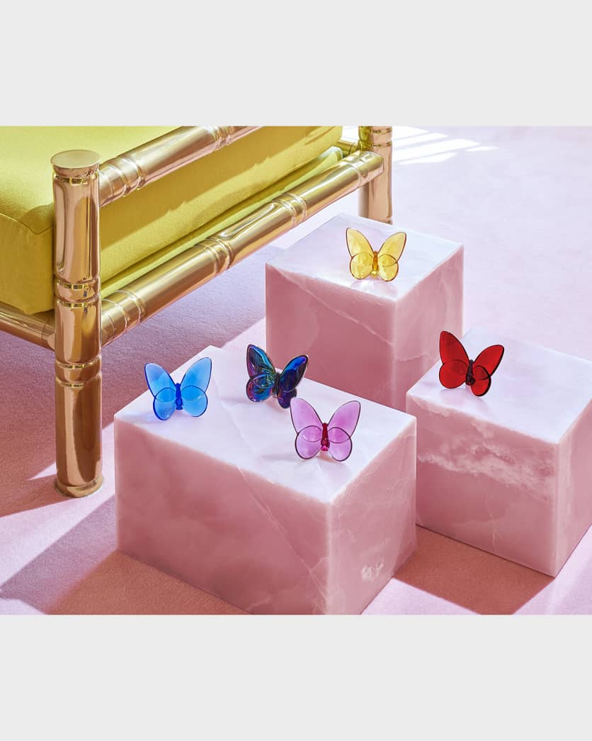 Baccarat Lucky Butterfly - Peony Pink – Coast 2 Coast Collection