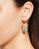 Dina Mackney Designs Earrings - Blue Topaz + Quartz Middie