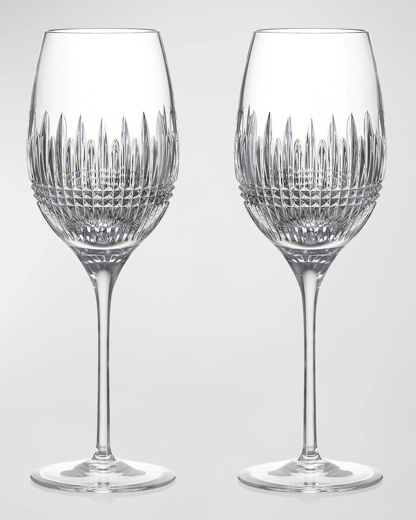 Waterford Lismore Diamond Essence White Wine Glasses, Set of 2