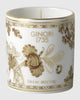 Ginori 1735 Oriente Italiano Candle w/Gift Box - Aurum (White w/Gold)