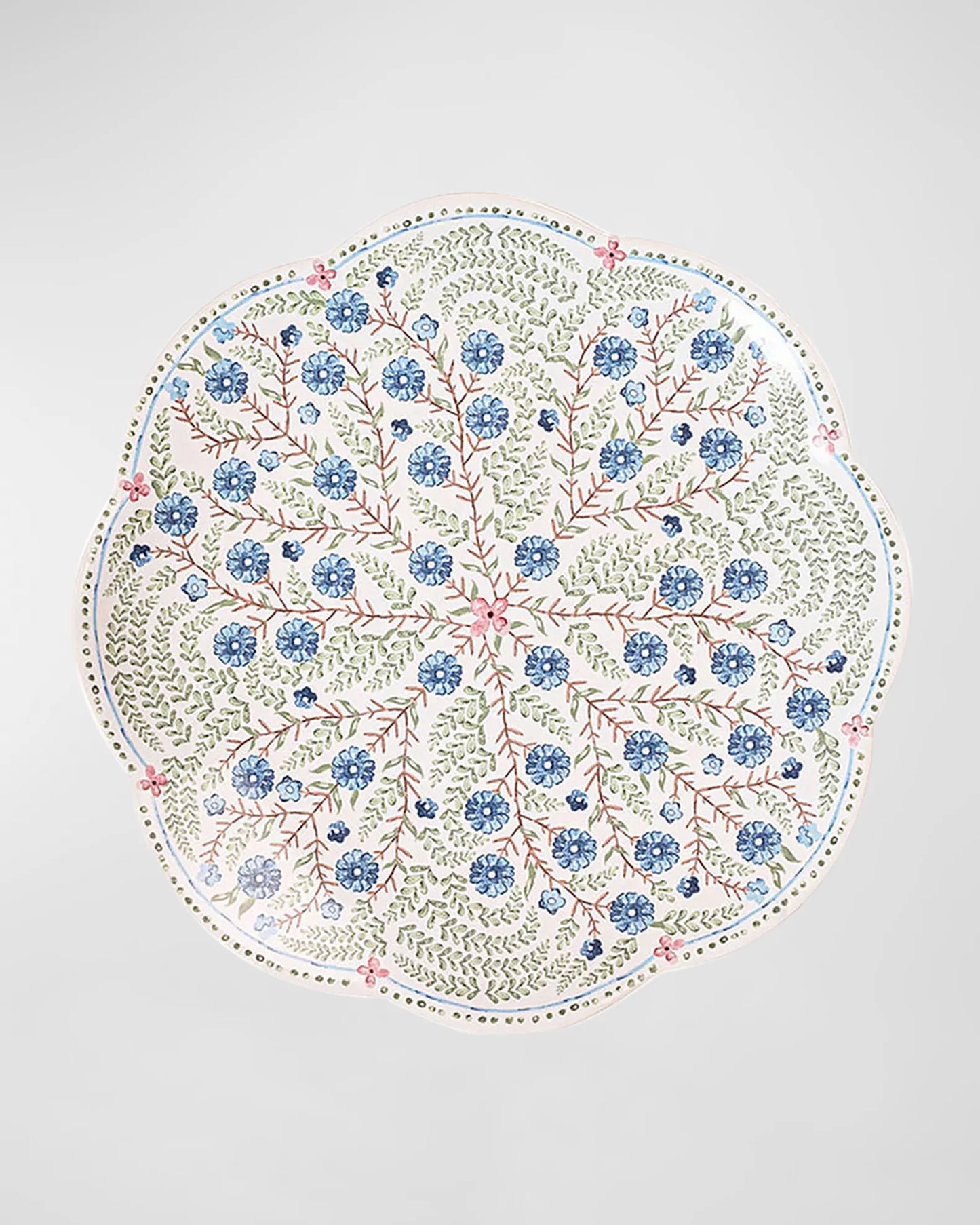 Juliska Villa Seville Scalloped Dessert/Salad Plate - Chambray