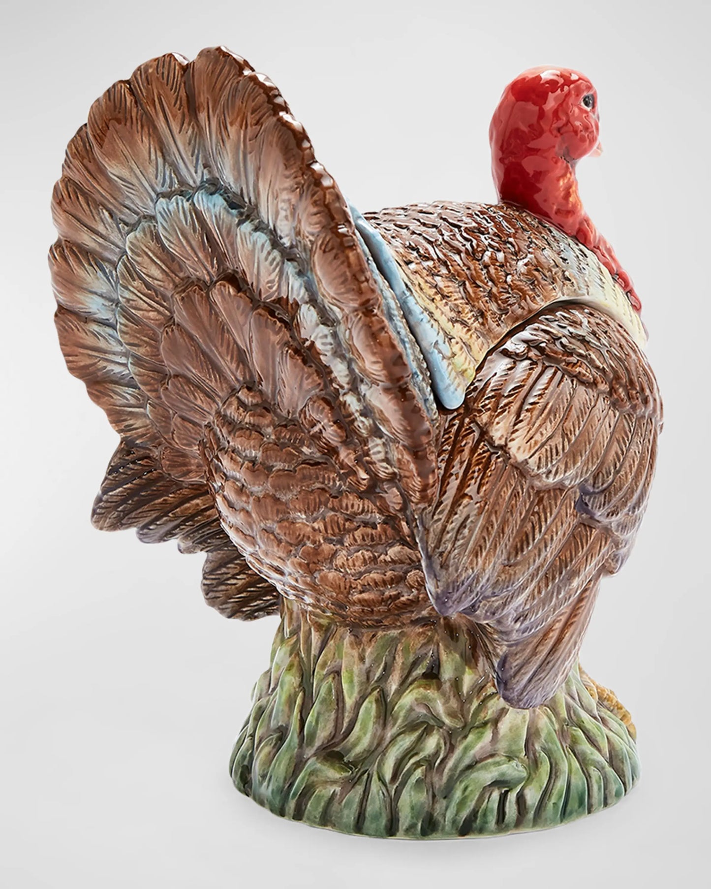 Spode Woodland Turkey - Gravy Boat and Ladle