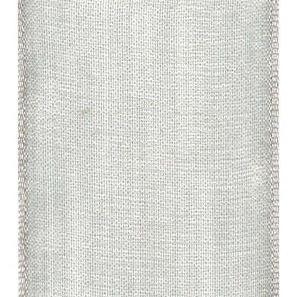 Caspari Ribbon: Sheer Wired Roll in Silver