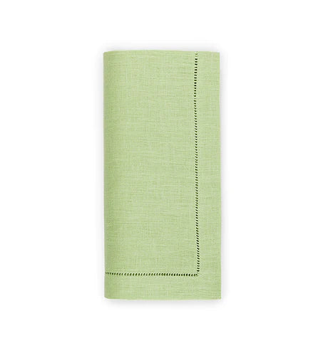 Sferra Festival Linen Dinner Napkins - Kiwi - 20 x 20 - Set of 4