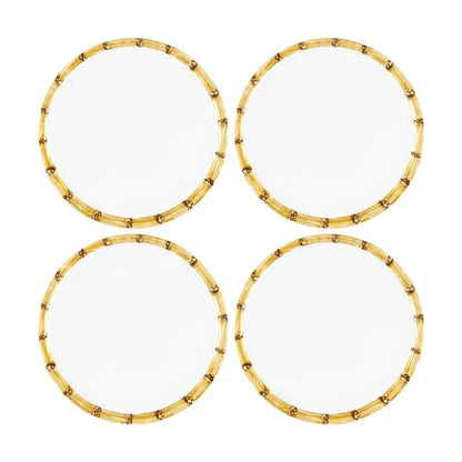 Supreme Housewares  Appetizer Bamboo 6" Melamine Plate