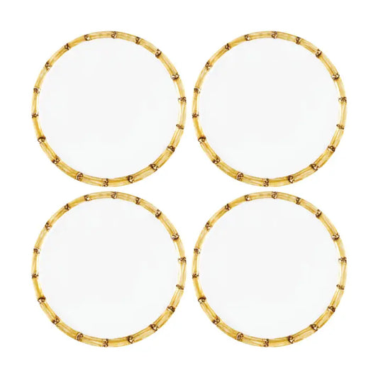 Supreme Housewares  Appetizer Bamboo 6" Melamine Plate